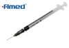  1 ml Spritze mit Injektionsnadel 25G 26G 27G 